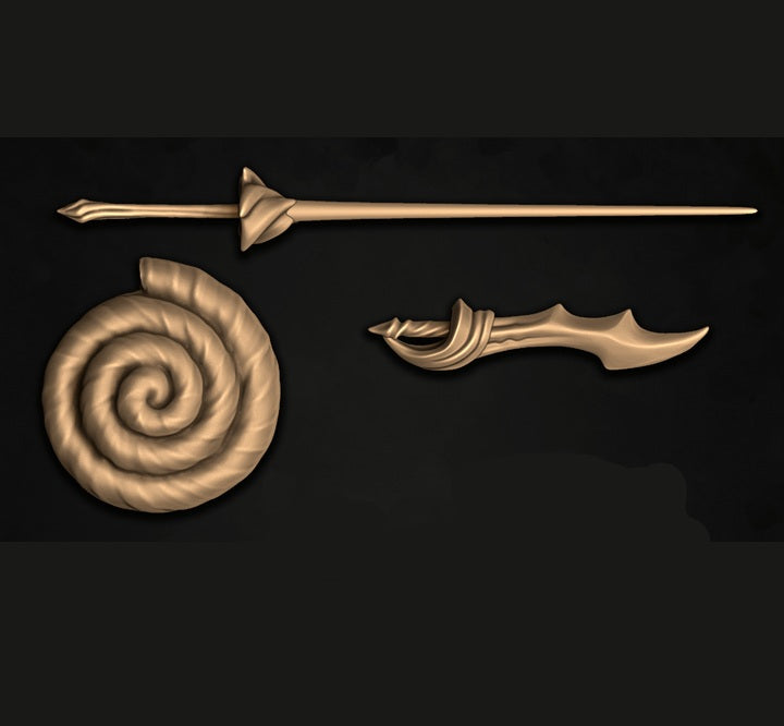 Soulfire Sanctum Weapons, Insect Folk Customisation Pack - 28mm Scale (18 Variants Available) - Battle Yak