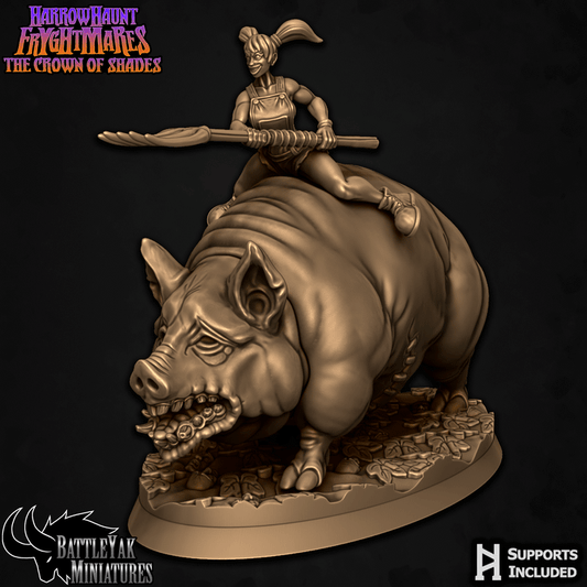 Prized Hog Riders, Farmer's Daughters - Weapons (4 Variants Available) - Battle Yak
