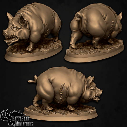 Prized Hogs, Undead Pigs (4 Variants Available) - Battle Yak