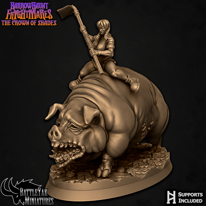 Prized Hog Riders, Farmer's Daughters - Weapons (4 Variants Available) - Battle Yak