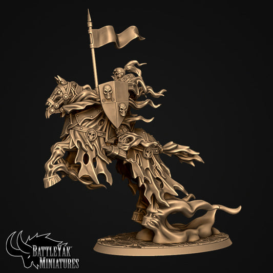 Nighthaunts of Necronnia, Flying Ghost Questing Knights (3 Variants Available) - Battle Yak