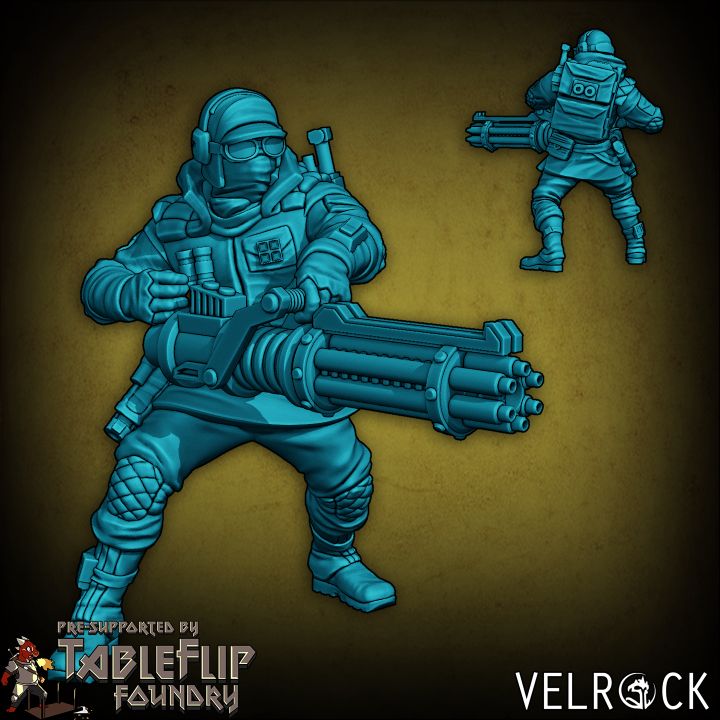 Rebel Soldiers (7 Variants Available) - Velrock