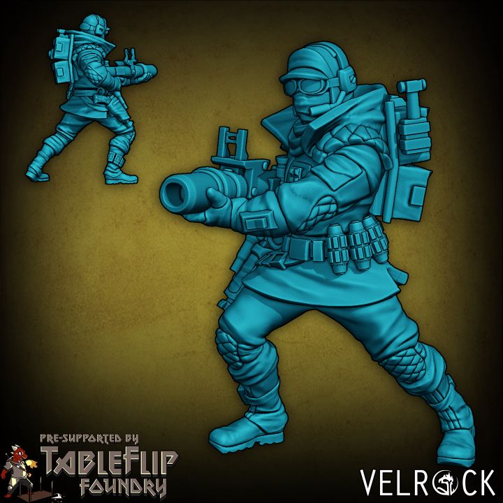 Rebel Soldiers (7 Variants Available) - Velrock