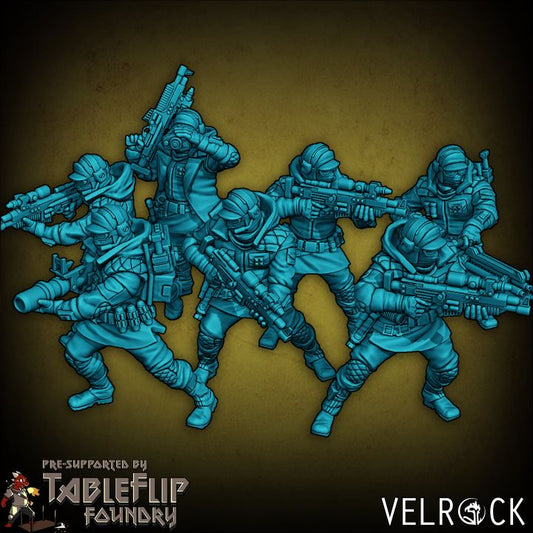 Rebel Soldiers (7 Variants Available) - Velrock