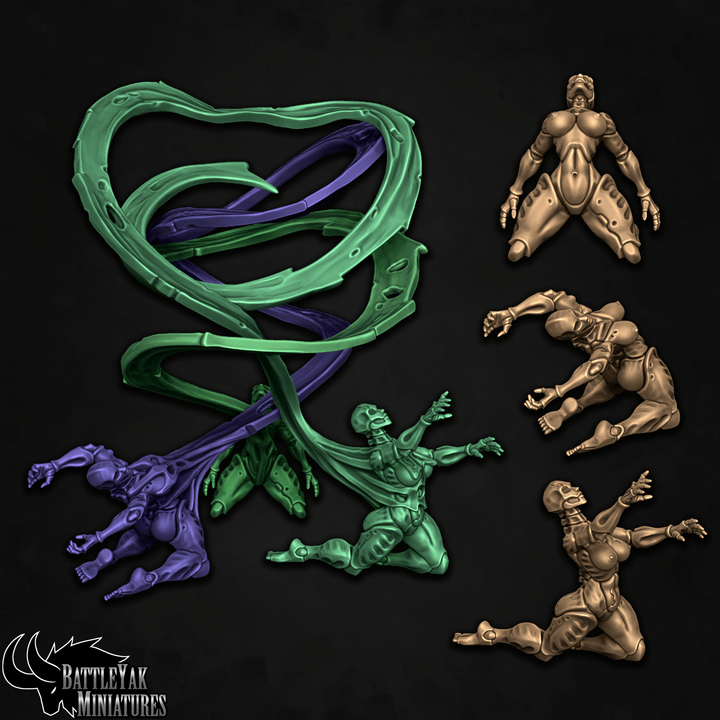 Necromental, Seamtress Necrovessels - Flayed Ritual Summons (6 Variants Available) - Battle Yak