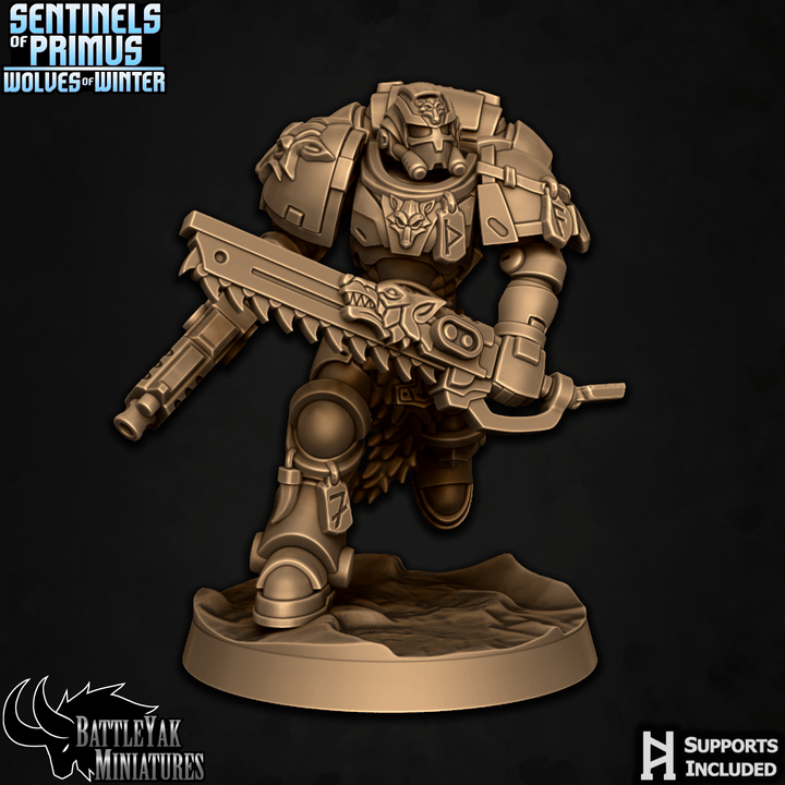 Sentinels of Primus, Winter Wolves - Sentinel Wolves (6 Variants Available) - Battle Yak