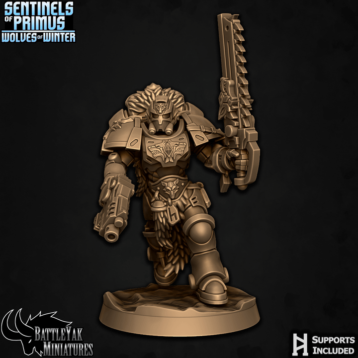 Sentinels of Primus, Winter Wolves - Sentinel Wolves (6 Variants Available) - Battle Yak