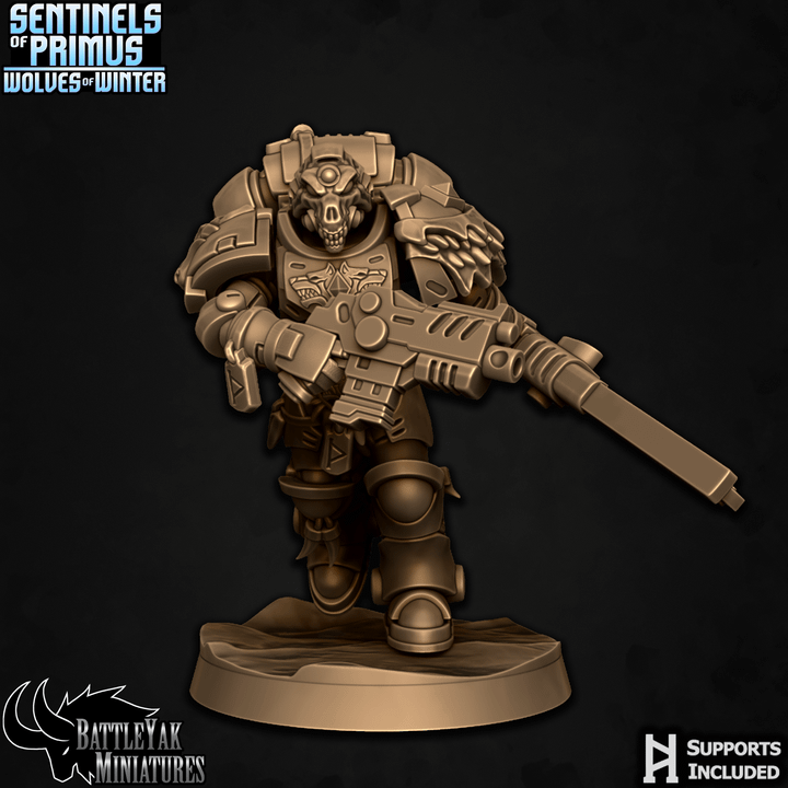 Sentinels of Primus, Winter Wolves - Sentinel Wolves (6 Variants Available) - Battle Yak