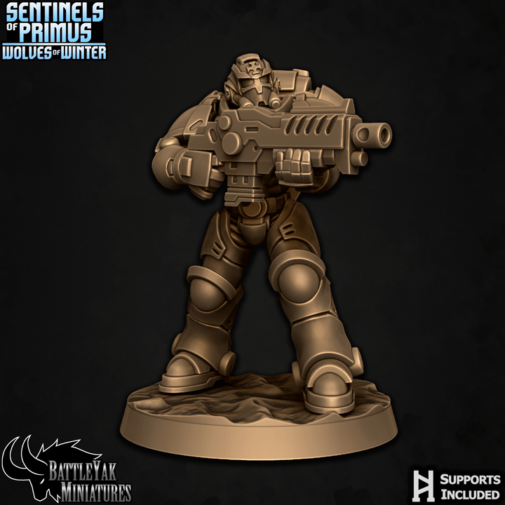 Sentinels of Primus, Winter Wolves - Sentinel Vigilants (6 Variants Available) - Battle Yak