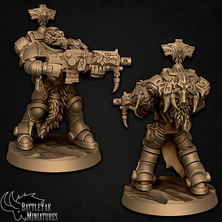 Sentinels of Primus, Winter Wolves - Sentinel Vigilant Wolves (6 Variants Available) - Battle Yak