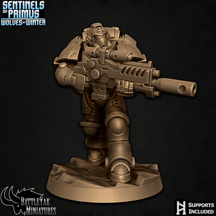 Sentinels of Primus, Winter Wolves - Sentinel Vigilants (6 Variants Available) - Battle Yak