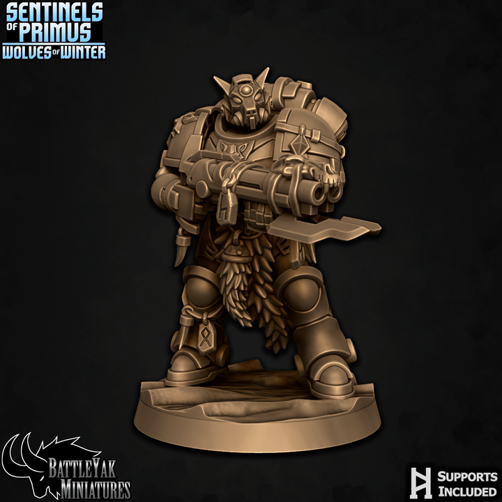 Sentinels of Primus, Winter Wolves - Sentinel Vigilant Wolves (6 Variants Available) - Battle Yak