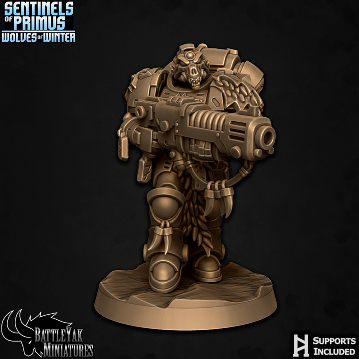 Sentinels of Primus, Winter Wolves - Sentinel Vigilant Wolves (6 Variants Available) - Battle Yak