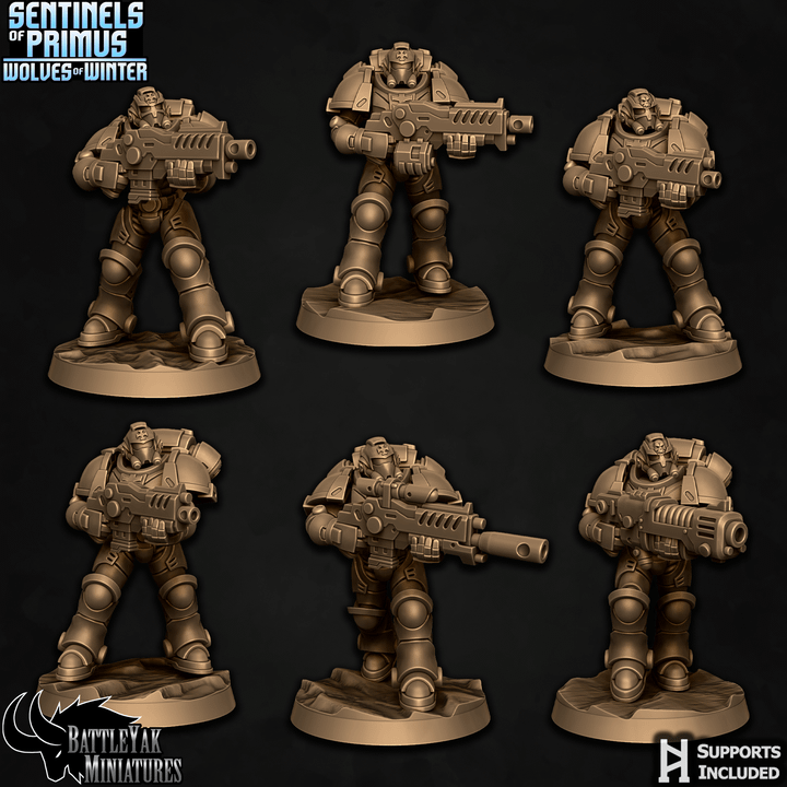 Sentinels of Primus, Winter Wolves - Sentinel Vigilants (6 Variants Available) - Battle Yak