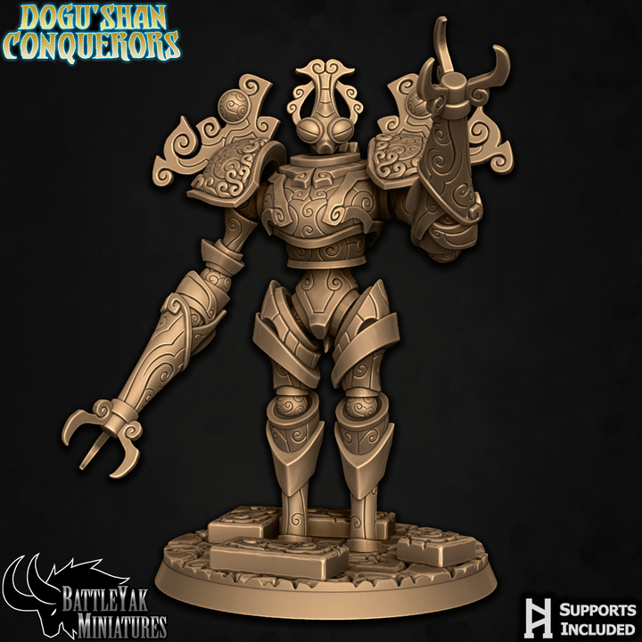 Shakkoi War Golems, Mystical Armoured Robots - Set 1 (3 Variants Available) - Battle Yak