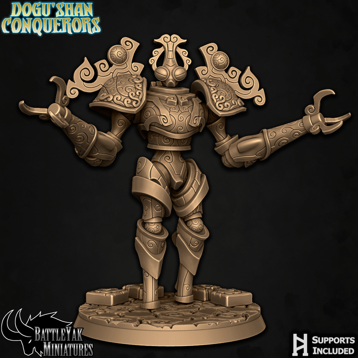 Shakkoi War Golems, Mystical Armoured Robots - Set 1 (3 Variants Available) - Battle Yak