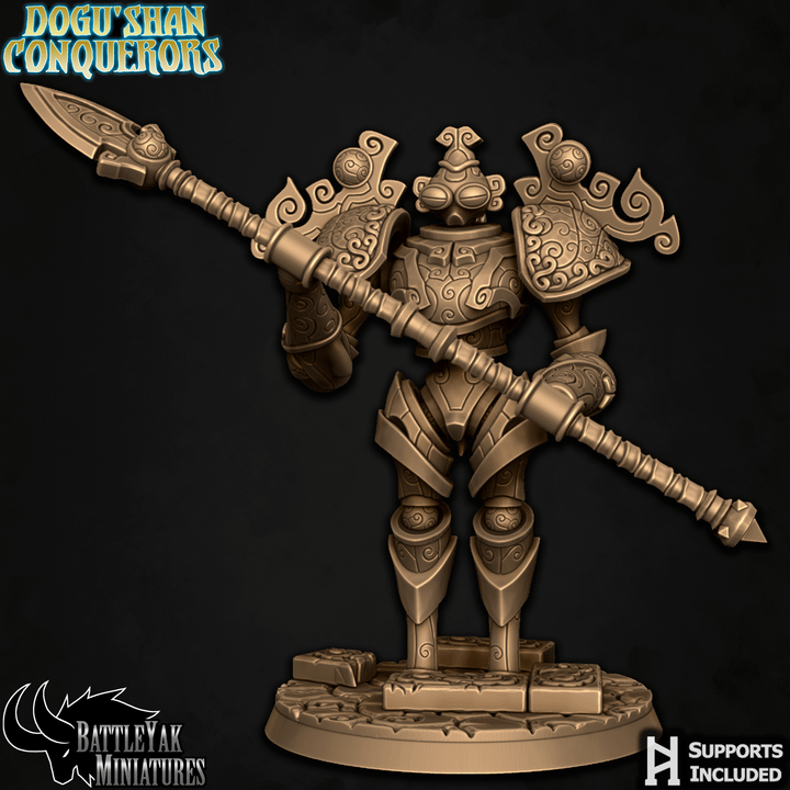 Shakkoi War Golems, Mystical Armoured Robots - Set 2 (4 Variants Available) - Battle Yak