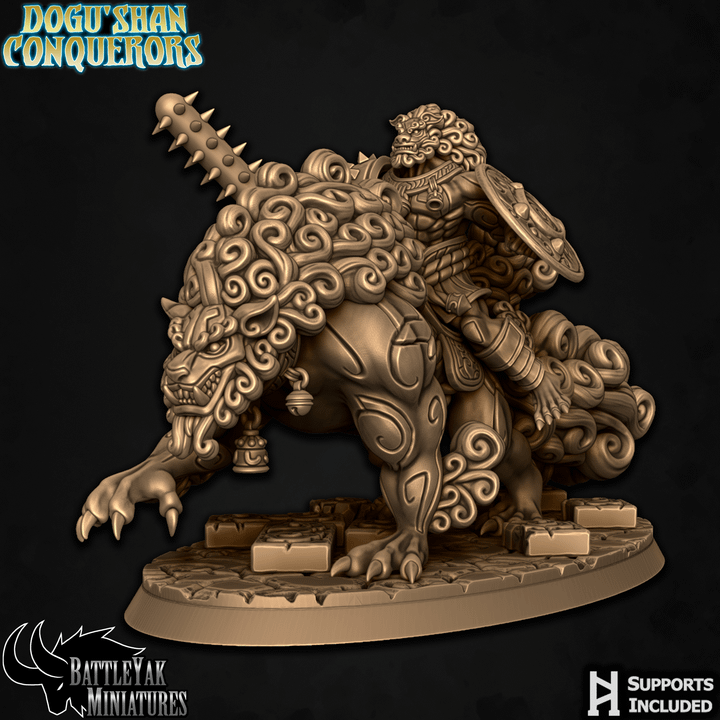 Dogu Shan Shiisar Riders, Guardian Fuu Dog Cavalry - Set 1 (4 Variants Available) - Battle Yak