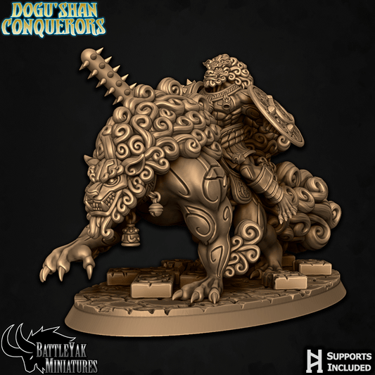 Dogu Shan Shiisar Riders, Guardian Fuu Dog Cavalry - Set 1 (4 Variants Available) - Battle Yak