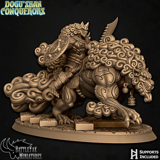 Dogu Shan Shiisar Riders, Guardian Fuu Dog Cavalry - Set 2 (4 Variants Available) - Battle Yak