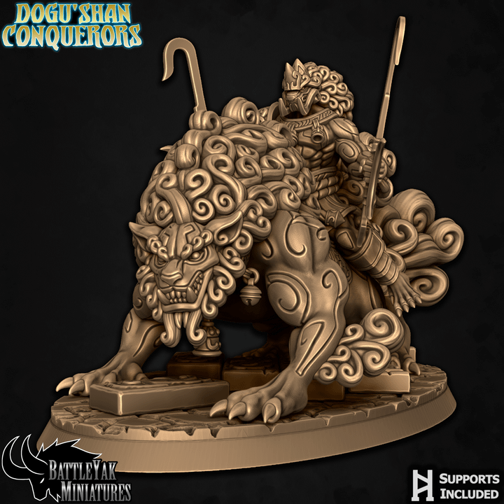 Dogu Shan Shiisar Riders, Guardian Fuu Dog Cavalry - Set 2 (4 Variants Available) - Battle Yak