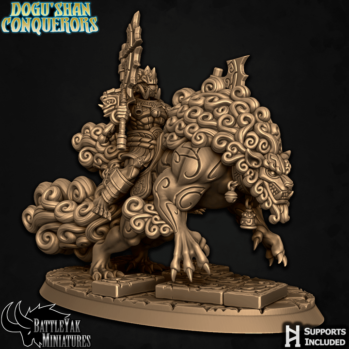 Dogu Shan Shiisar Riders, Guardian Fuu Dog Cavalry - Set 2 (4 Variants Available) - Battle Yak