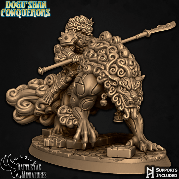 Dogu Shan Shiisar Riders, Guardian Fuu Dog Cavalry - Set 1 (4 Variants Available) - Battle Yak
