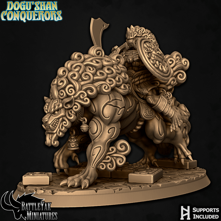 Dogu Shan Shiisar Riders, Guardian Fuu Dog Cavalry - Set 2 (4 Variants Available) - Battle Yak