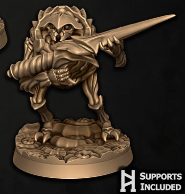 Ancient Caste Broodgunners - Beetle Folk Ranged Fighters (6 Variants Available) - Battle Yak