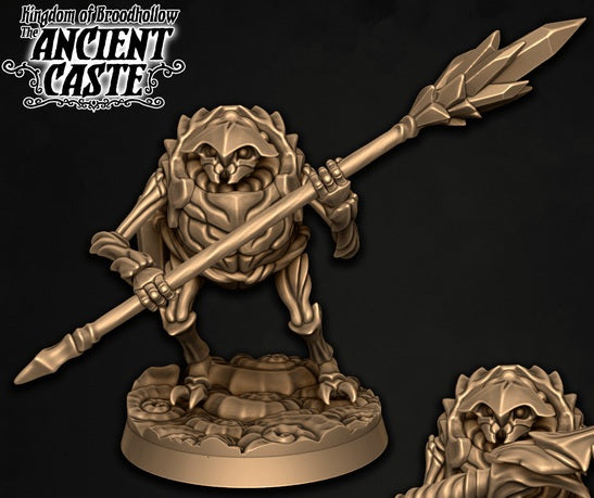 Ancient Caste Broodlancers - Beetle Folk Polearm Fighters (6 Variants Available) - Battle Yak