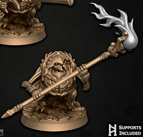 Ancient Caste Broodlancers - Beetle Folk Polearm Fighters (6 Variants Available) - Battle Yak