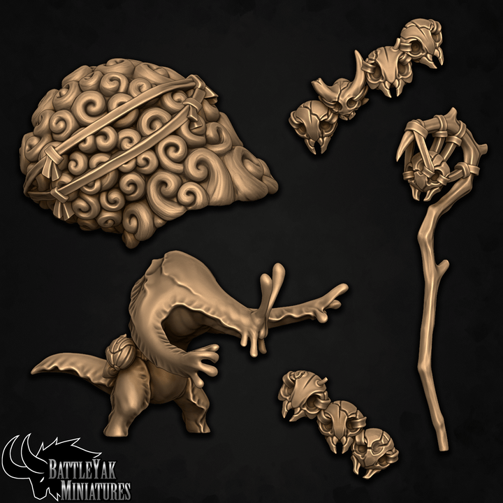 Spiralpath Snailsage, Snail-Folk Mystic - Battle Yak