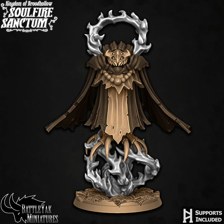 Soulfire Flying Scholars and Master - Mysterious Insect-Folk Magic Users (4 Variants Available) - Battle Yak