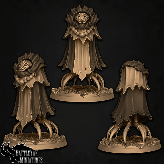 Soulfire Scholars - Mysterious Insect-Folk Magic Users (3 Variants Available) - Battle Yak