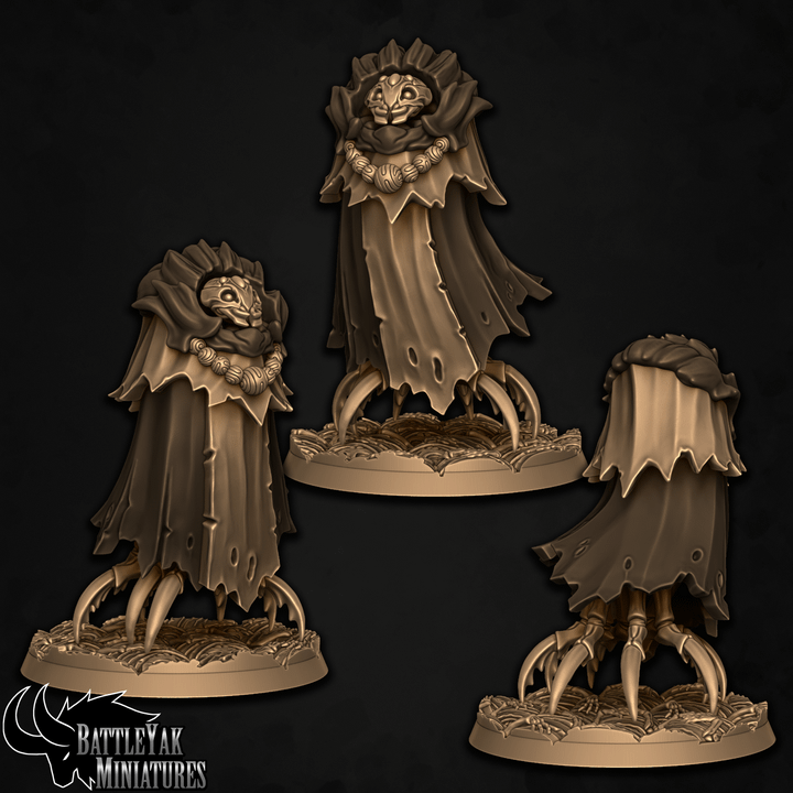 Soulfire Scholars - Mysterious Insect-Folk Magic Users (3 Variants Available) - Battle Yak