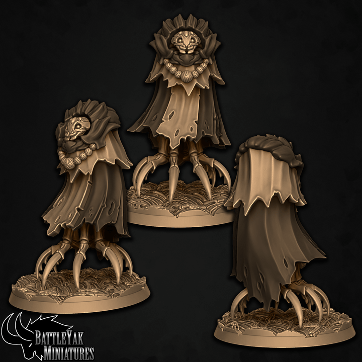 Soulfire Scholars - Mysterious Insect-Folk Magic Users (3 Variants Available) - Battle Yak