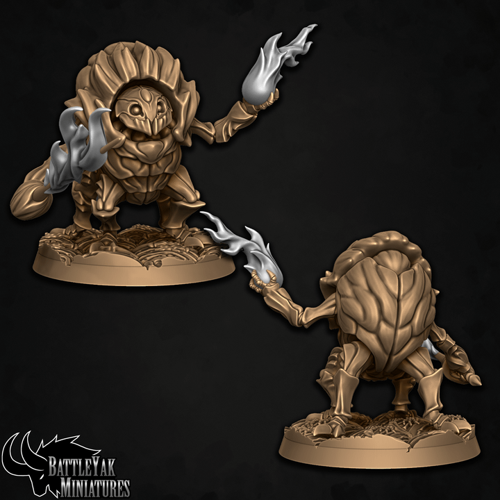 Soulfire Sanctum Warriors - Beetle Folk Spellswords (4 Variants Available) - Battle Yak