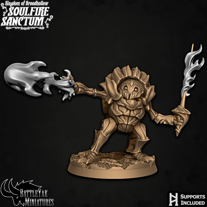 Soulfire Sanctum Warriors - Beetle Folk Spellswords (4 Variants Available) - Battle Yak