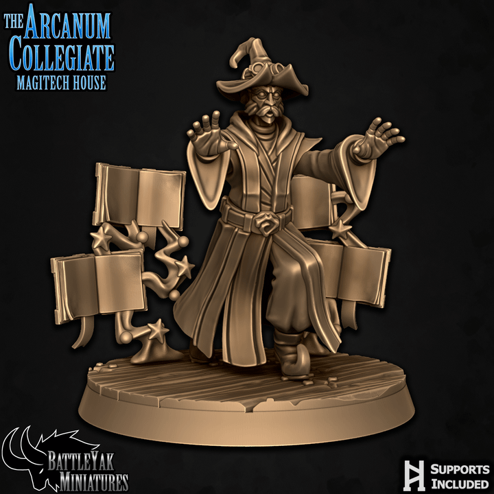 Tome Spellburners, Fire and Book Wizards (4 Variants Available) - Battle Yak