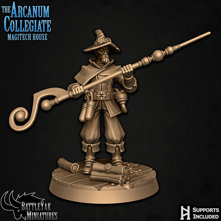 Staff Spellsnipers, Ranged Wizards (4 Variants Available) - Battle Yak