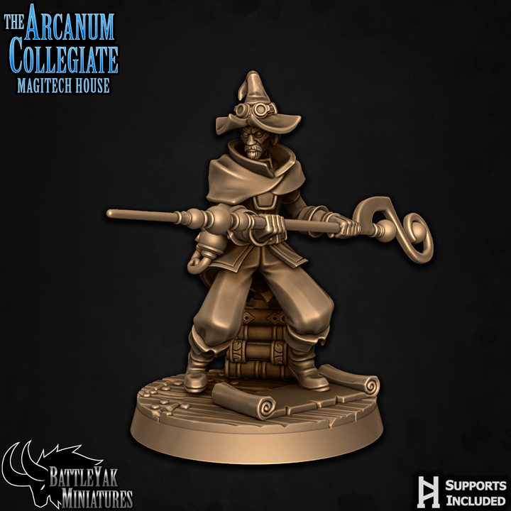 Staff Spellsnipers, Ranged Wizards (4 Variants Available) - Battle Yak