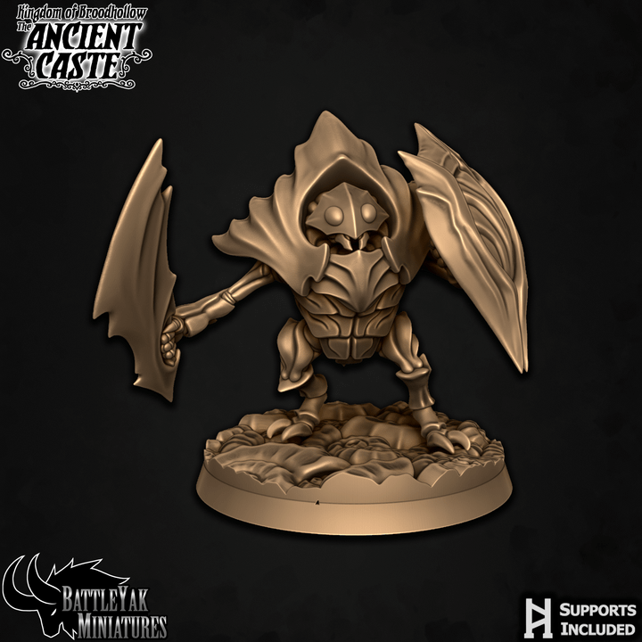 Ancient Caste Steelknights - Beetle Folk Heavy Fighters (6 Variants Available) - Battle Yak