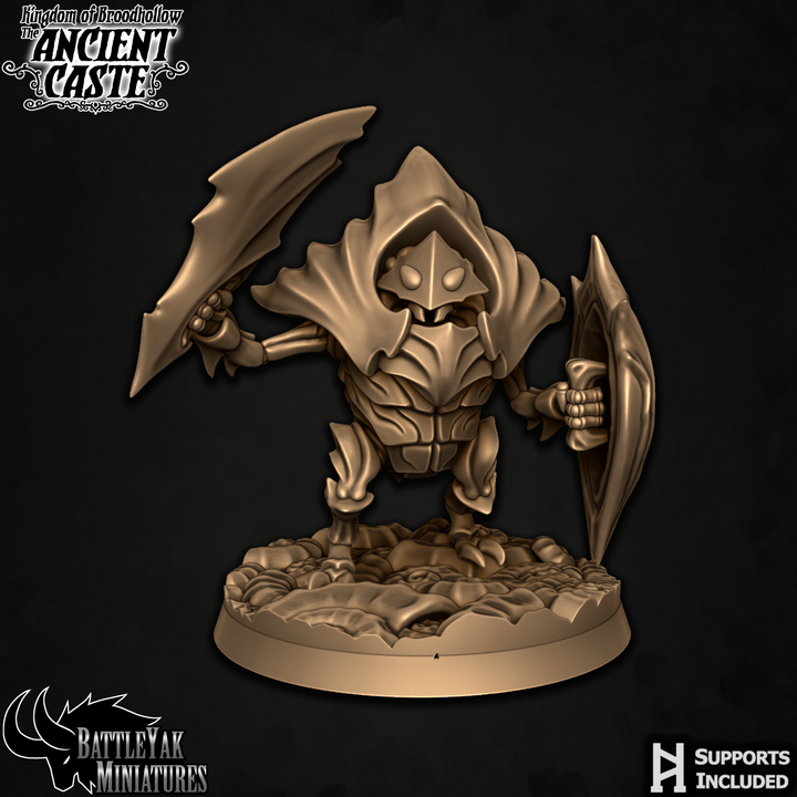 Ancient Caste Steelknights - Beetle Folk Heavy Fighters (6 Variants Available) - Battle Yak