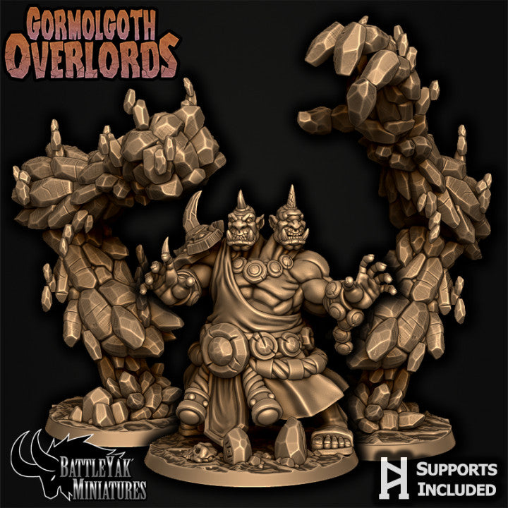 Molgothi StoneShaper - Ogre Mages and Stone Spells (7 Variants Available) - Battle Yak