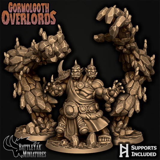 Molgothi StoneShaper - Ogre Mages and Stone Spells (7 Variants Available) - Battle Yak