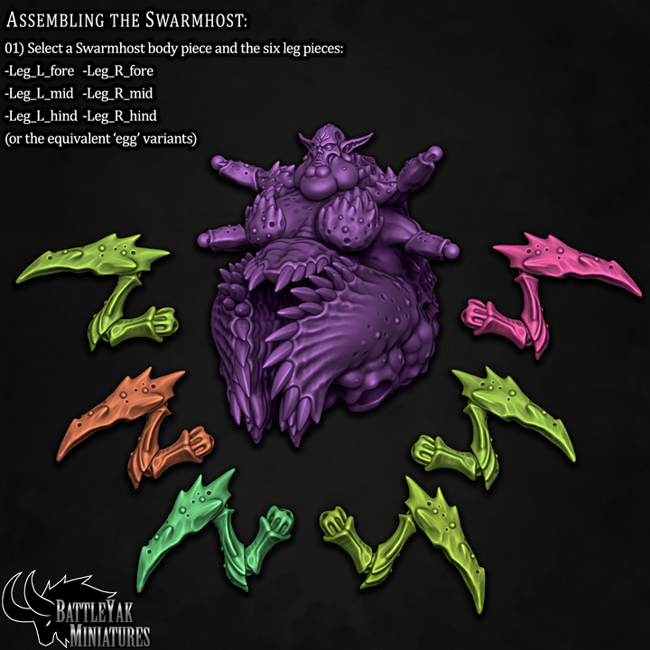 Anthrothrax Swarmhost (2 Variants Available) - Battle Yak