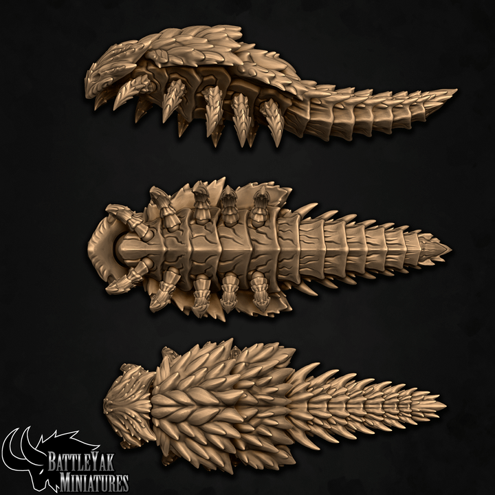 Trilobeast, Prehistoric Cave Monster - Battle Yak