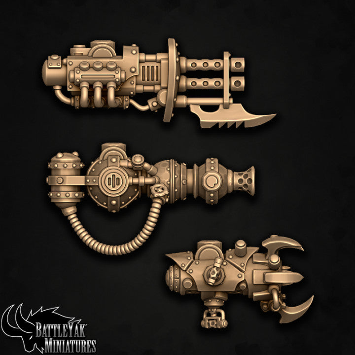 Skitterkin Undertaking Weapons, Ratfolk Customisation Pack - 28mm Scale (10 Variants Available) - Battle Yak