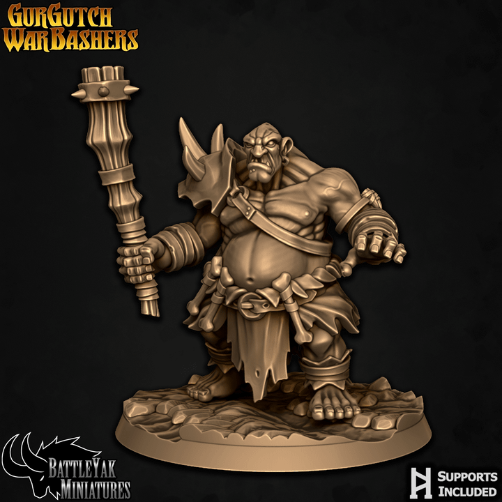 GurGutch Warbashers - Ogre Fighters (6 Variants Available) - Battle Yak