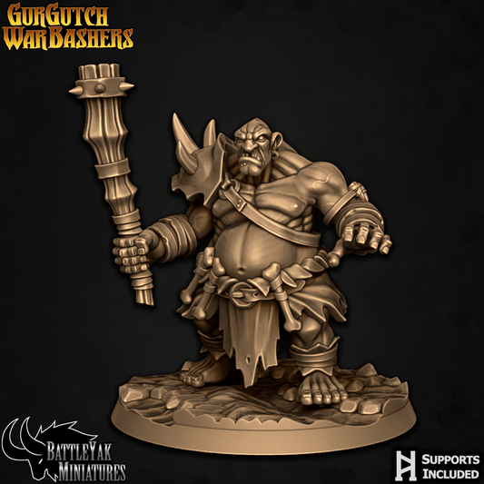 GurGutch Warbashers - Ogre Fighters (6 Variants Available) - Battle Yak